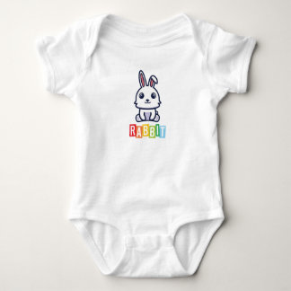 Body Para Bebê Rabbit Baby Jersey - Bodetê