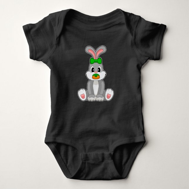 Body Para Bebê Rabbit Baby Pacifier (Frente)