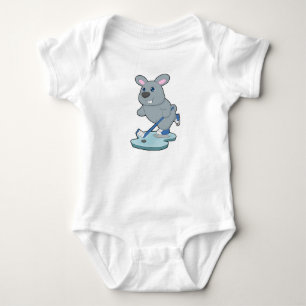 Body Para Bebê Rabbit Hockey com gelo