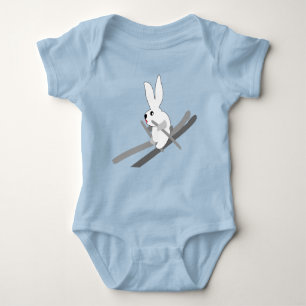 Body Para Bebê Rabbit Skier Baby Bodface
