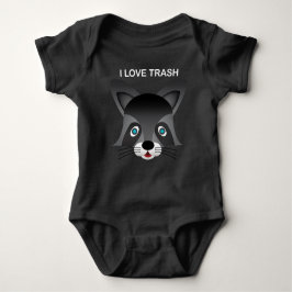 Body Para Bebê Raccoon - Bebê Jersey Bodycase