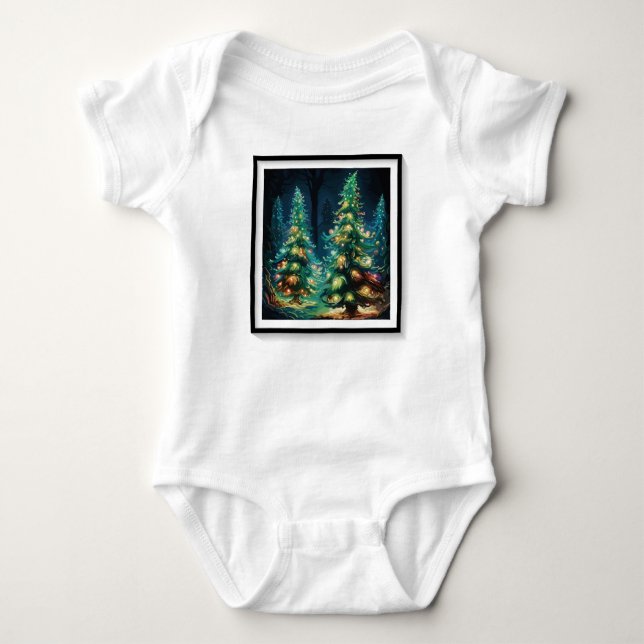 Body Para Bebê Radiação Tannenbaum (Frente)