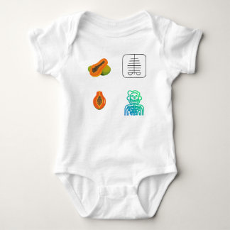 Body Para Bebê Radiologia Enfermeira Sticker Pack - Radiologia En