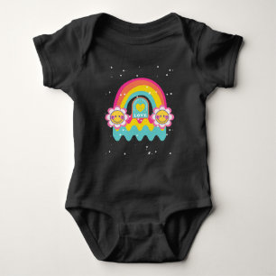 Body Para Bebê Rainbow Adora você mesmo T-Shirt