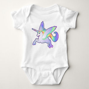 Body Para Bebê Rainbow Alicorn