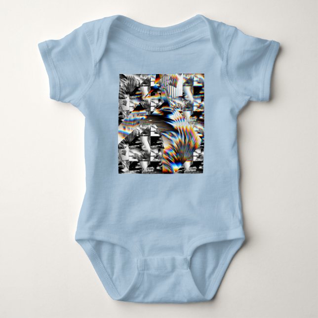 Body Para Bebê Rainbow Assault  Baby Bodysuit (Frente)