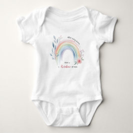 Body Para Bebê Rainbow Baby Miracle