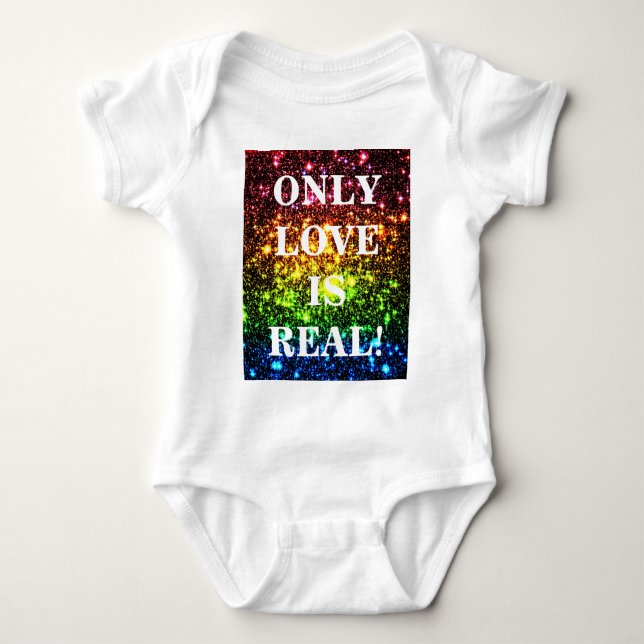 Body Para Bebê Rainbow Galaxy (Frente)