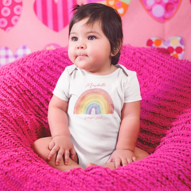 Body Para Bebê Rainbow Girl (Criador carregado)