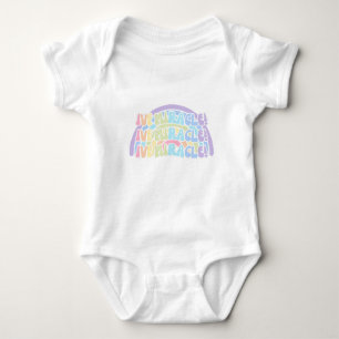 Body Para Bebê Rainbow IVF MIRACLE Pré-Disquete Sensibilização pa