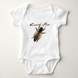 Body Para Bebê Rainha Bee Wildlife Inseto Insetório