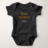 Rainha Halloween Preto Personalizado