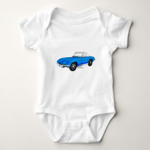 Body Para Bebê Raio de 66 Corvetas Sting