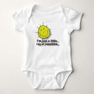 Body Para Bebê Raio de luz do sol