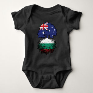 Body Para Bebê Raízes de Árvore Austraustralianas búlgara