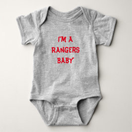 Body Para Bebê Rangers Baby One Piece Cinza