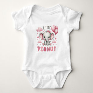 Body Para Bebê Rapariga Peanut