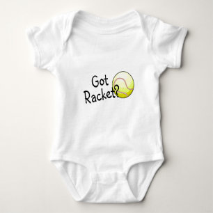 Body Para Bebê Raquete obtida? (Tênis)
