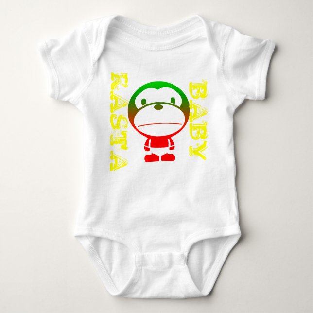 BODY PARA BEBÊ RASTA BABY (Frente)