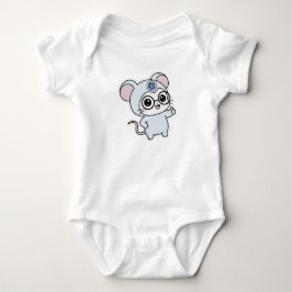 Body Para Bebê Ratinho fofo e adorável 