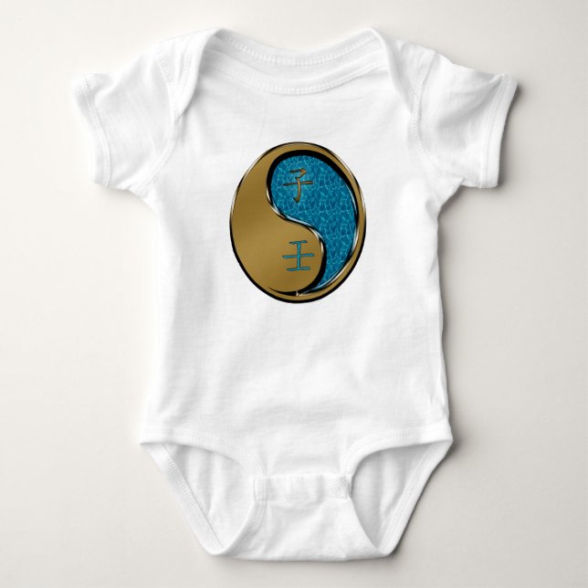 Body Para Bebê Rato de Água (Frente)