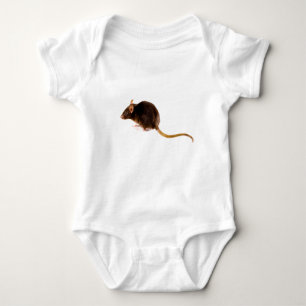 Body Para Bebê Rato de Brown