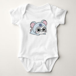 Body Para Bebê Rato pequeno fofo e adorável