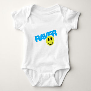 Body Para Bebê Raver - música DJ do Raver que bate o delírio