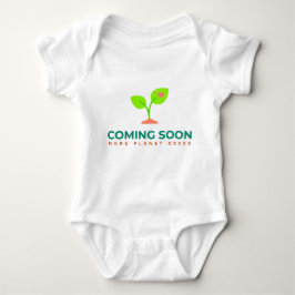 Body Para Bebê Recém-nascido Chegando Em Breve (Anúncio de Gravid