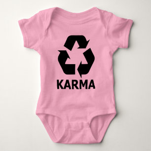 Body Para Bebê Reciclar das karmas