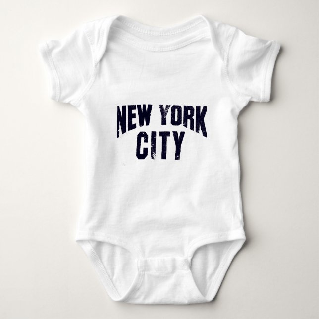 Body Para Bebê recordações do nyc (Frente)