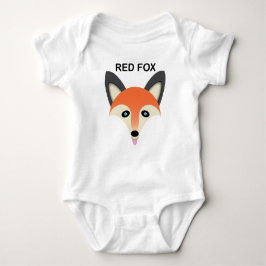 Body Para Bebê Red Fox - Baby Jersey Bodycase