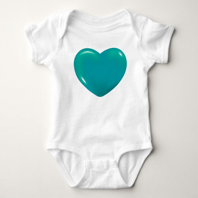 Body Para Bebê Red Heart Posta Notas (Frente)