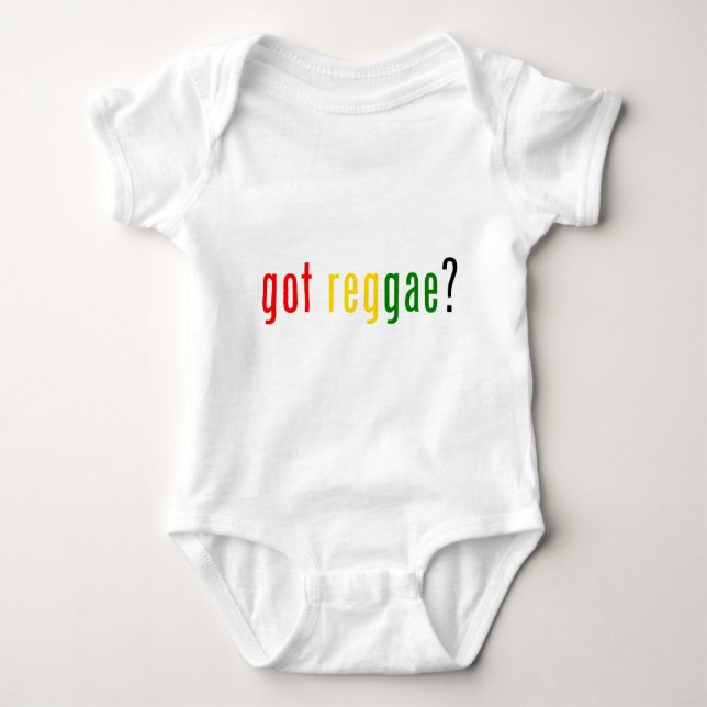 Body Para Bebê reggae obtida? (Frente)