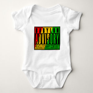 Body Para Bebê Reggae RASTA