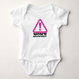 Body Para Bebê Regras da Mamãe – Roupas de Bebê para Novas Mães S