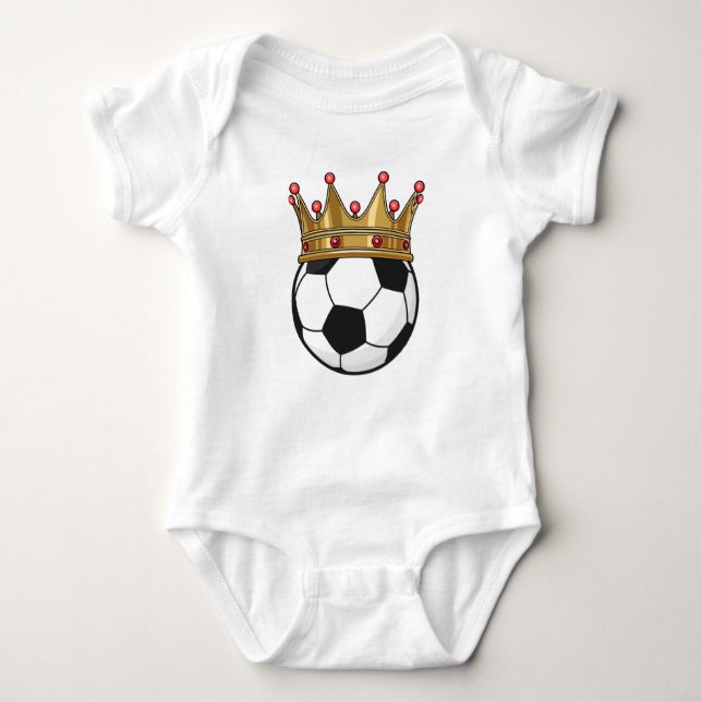 Body Para Bebê Rei do Futebol (Frente)