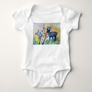 Body Para Bebê Reindeer Autumn Love Baby Jersey Bodyfato