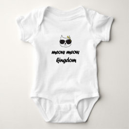 Body Para Bebê reino do meow do meow!