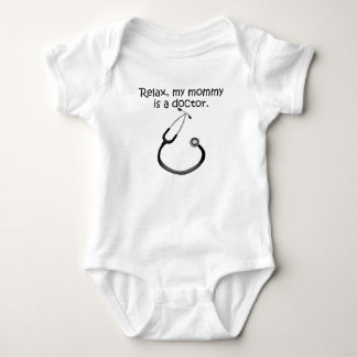 Body Para Bebê Relaxe minhas mamães é um doutor