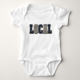 Body Para Bebê Remendo Local Colchão PNG Design de Costura Têxtil