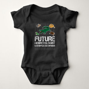 Body Para Bebê Répteis e anfíbios futuros do Herpetologist