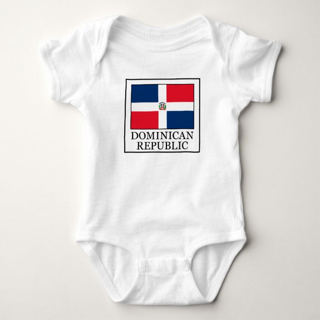 Body Para Bebê República Dominicana (Frente)