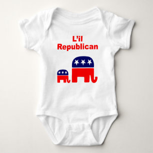 BODY PARA BEBÊ REPUBLICANO DE LIL