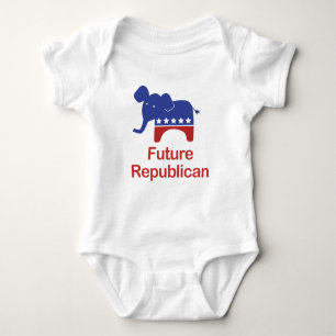 Body Para Bebê Republicano futuro