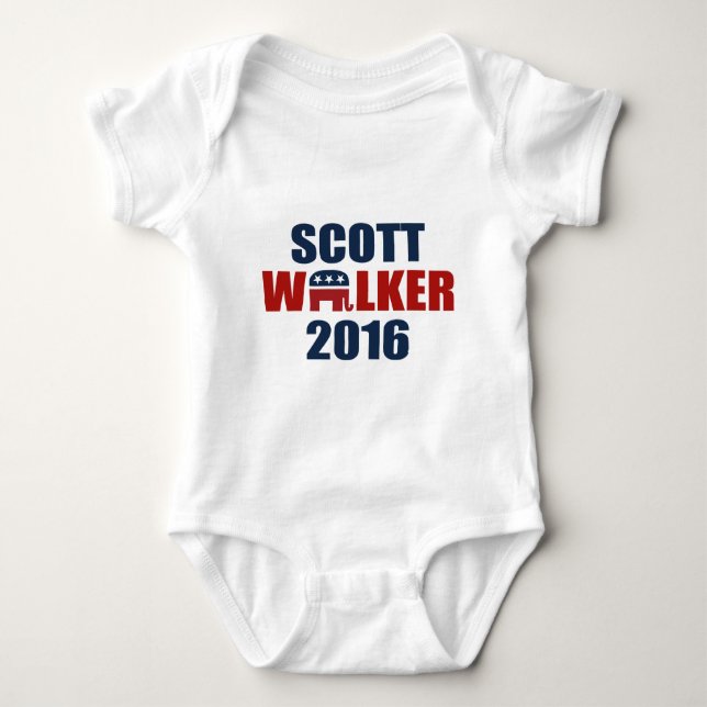BODY PARA BEBÊ REPUBLICANOS PARA O CAMINHANTE 2016 DE SCOTT (Frente)