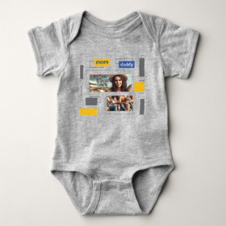 Body Para Bebê Retângulos