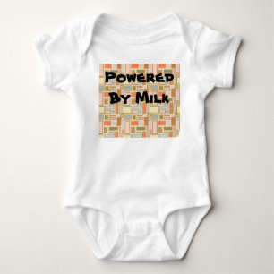 Body Para Bebê Retângulos de Boho