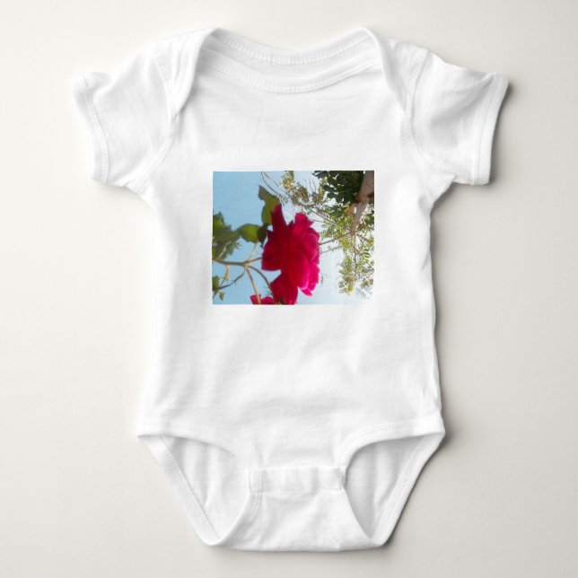 Body Para Bebê Retrô Grito Hakuna Matata Gift Blue Red SKY (Frente)