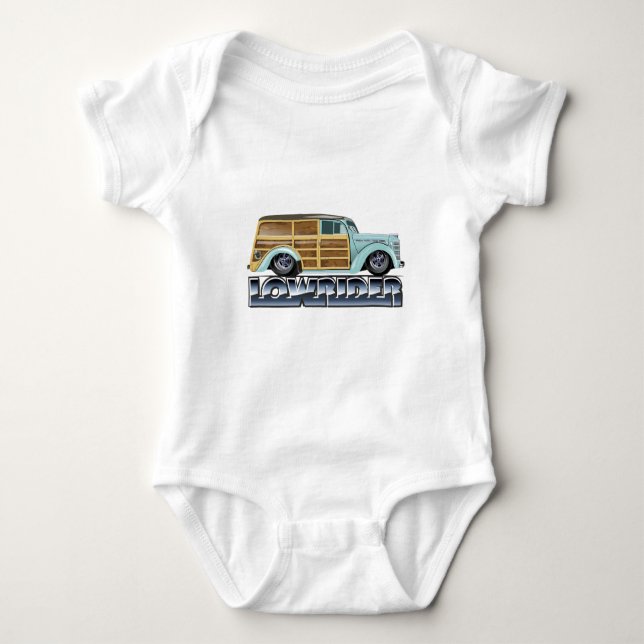Body Para Bebê Retro Woody Lowrider (Frente)